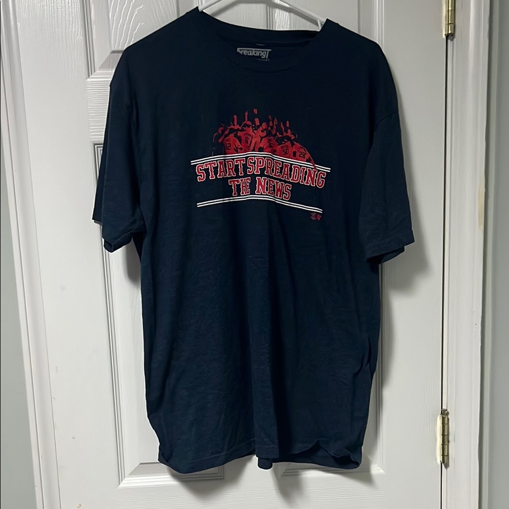 Navy Blue Graphic T-Shirt